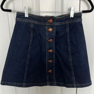 Denim skirt, Madewell, Sizs 2